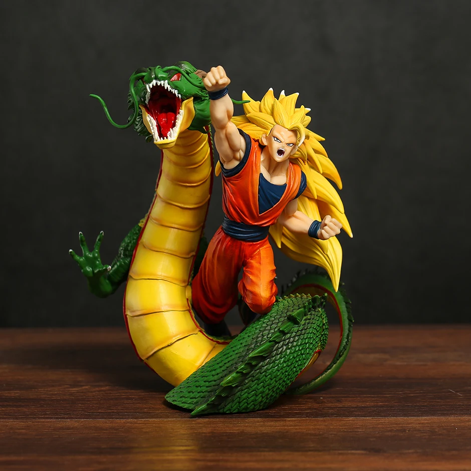 

Dragon Ball Z Extra Battle Super Saiyan 3 Son Goku Dragon Fist Explosion PVC Figure Statue Decoration Model Toy