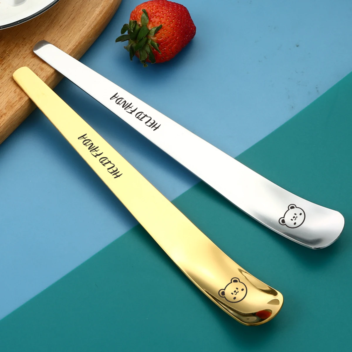 WORTHBUY Десертная Ложка Из Нержавеющей Стали 304 Кухонные Принадлежности Для