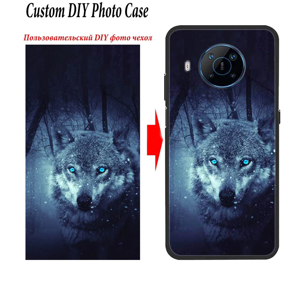 Индивидуальные чехлы для телефонов Nokia X100 5G силиконовый чехол с индивидуальным