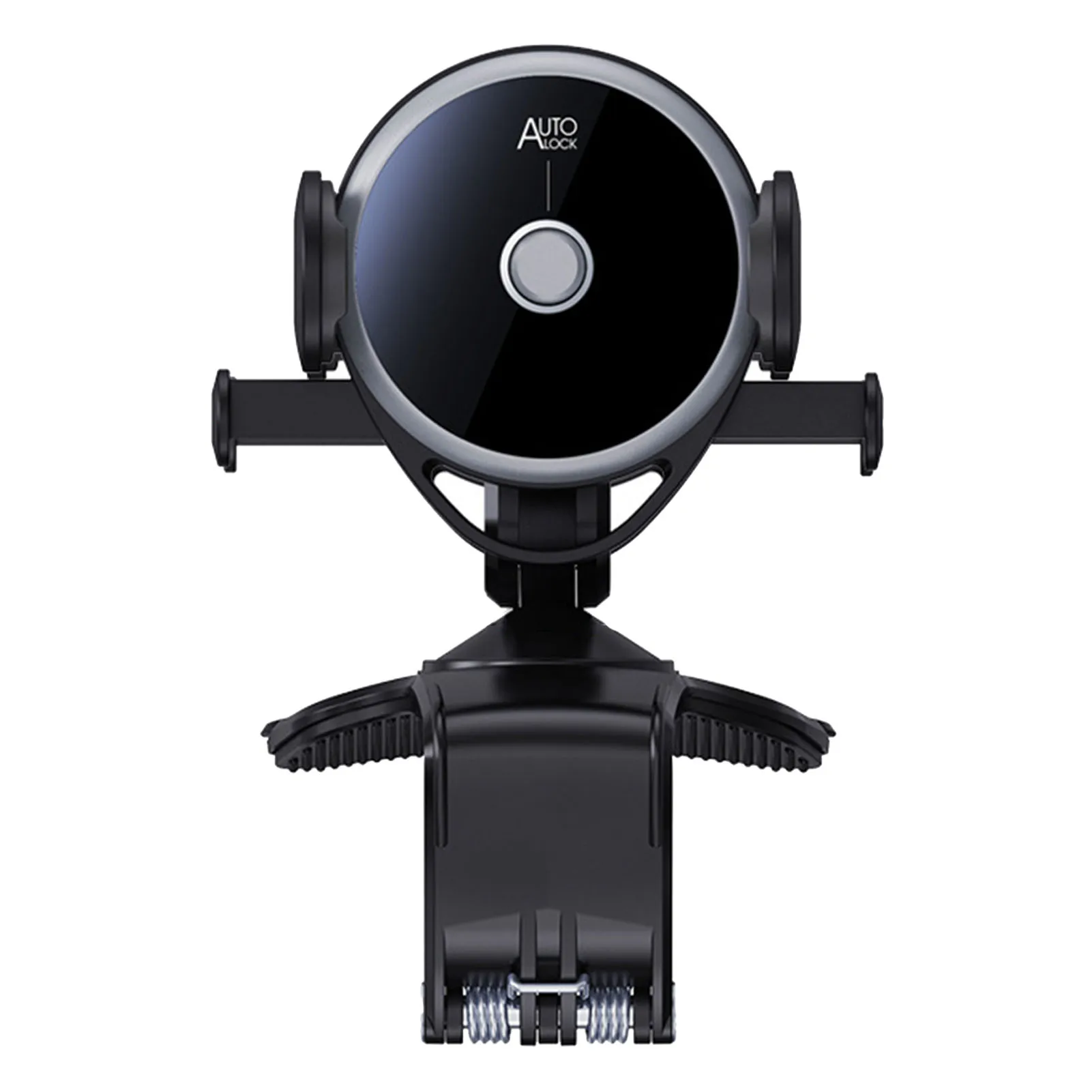 

Universal Car Dashboard Phone Mount Holder with Number Plate 360 Degree Stereo Rotation Chuck Phone Bracket for Mobile Phones