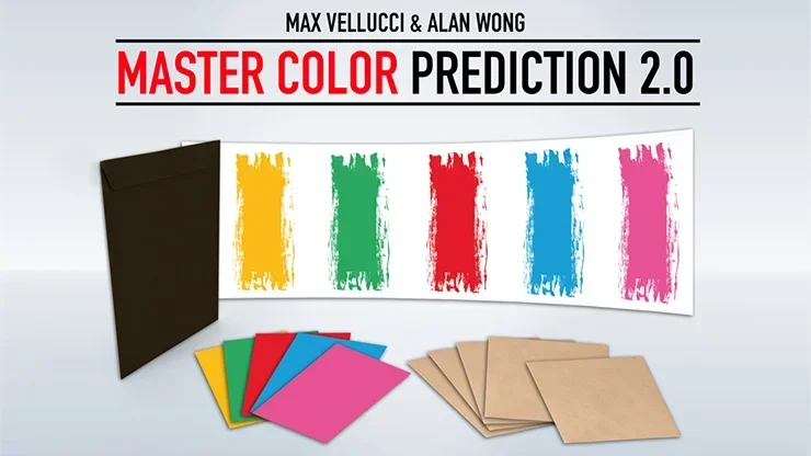 Master Color Prediction 2.0 от Max Vellucci сценические фокусы ментализм чтение разума магия