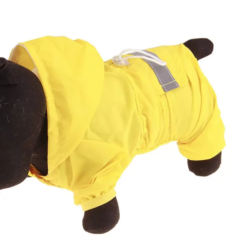 

Pet Dog Rain Coat Clothes Dog Puppy Casual Dog Raincoat Waterproof Jacket Costumes XS-XXL 4 Color Pet Supplies
