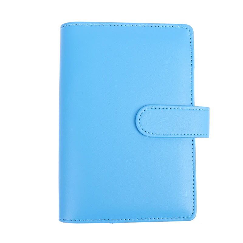 

Macaroon A6 из искусственной кожи блокнот с карманами для денег, экономией денег