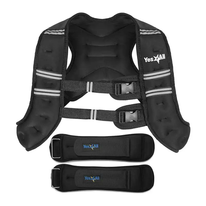 

8lbs Weighted Vest + Ankle Weight 1lbs Pair
