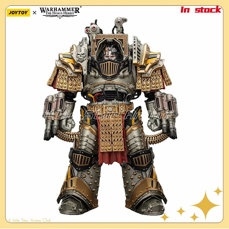 Фото Предзаказ: Фигурка JOYTOY Warhammer The Horus Heresy Iron Warriors Perturabo, Примарх LV-го легиона, масштаб 1/18, модель для коллекционирования №5