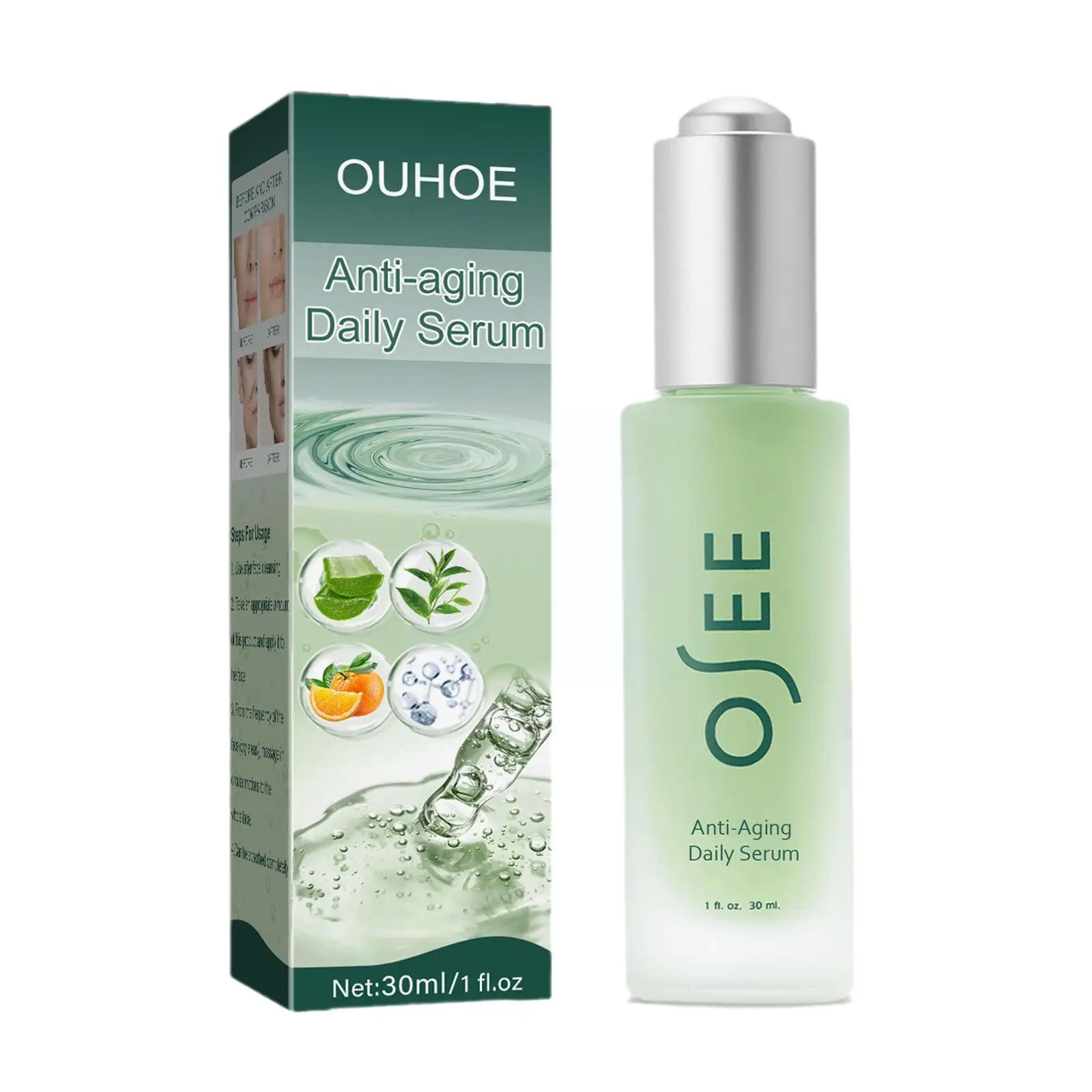 

30ml OSEE Advanced Deep Anti-wrinkle Serum Anti Aging Daily Anti Whitening Skin Wrinkle Aging Repair Care Anti Facial Acne R6X0