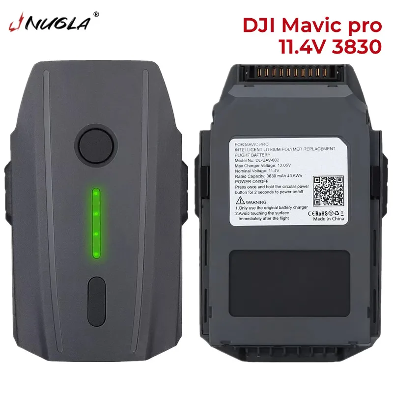 

Аккумулятор DJI Mavic Pro, 11,4 в, 3830 мА · ч