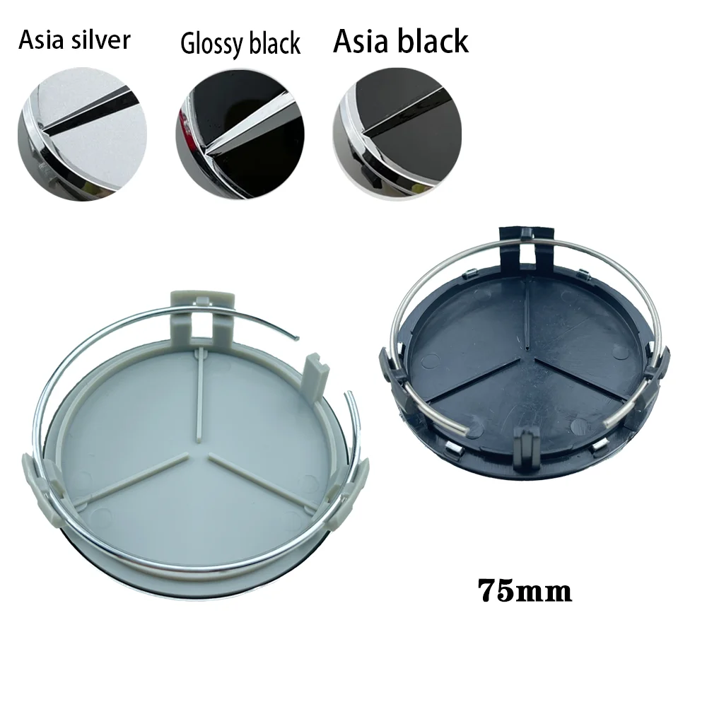 Колпачок ступицы логотипа центра колеса для Mercedes Benz W204 C218 A207 C117 CLA CLS E Class W212 S212 X166 W176 W205 W246, 4 шт., 75 мм