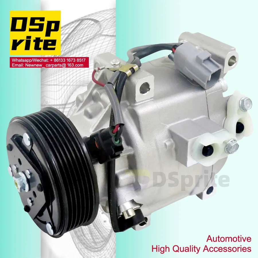 

AC Compressor 447220-6374 447220-6372 for Toyota corolla FIELDER VERSO WILL VS 2001-2007 447220-6370 447220-6371 447260-7110