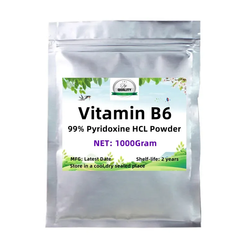 

50-1000 г 99% витамин B6 VB6, бесплатная доставка