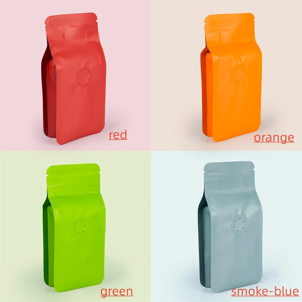 100 шт. термосвариваемая боковая ластовица 30 г мешок для порошка кофейных зерен с