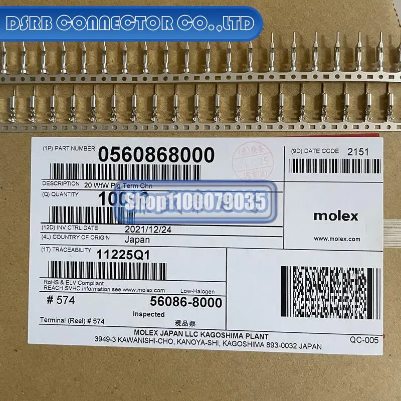 

10000 шт./партия, новые и оригинальные 56086-8000 560868000