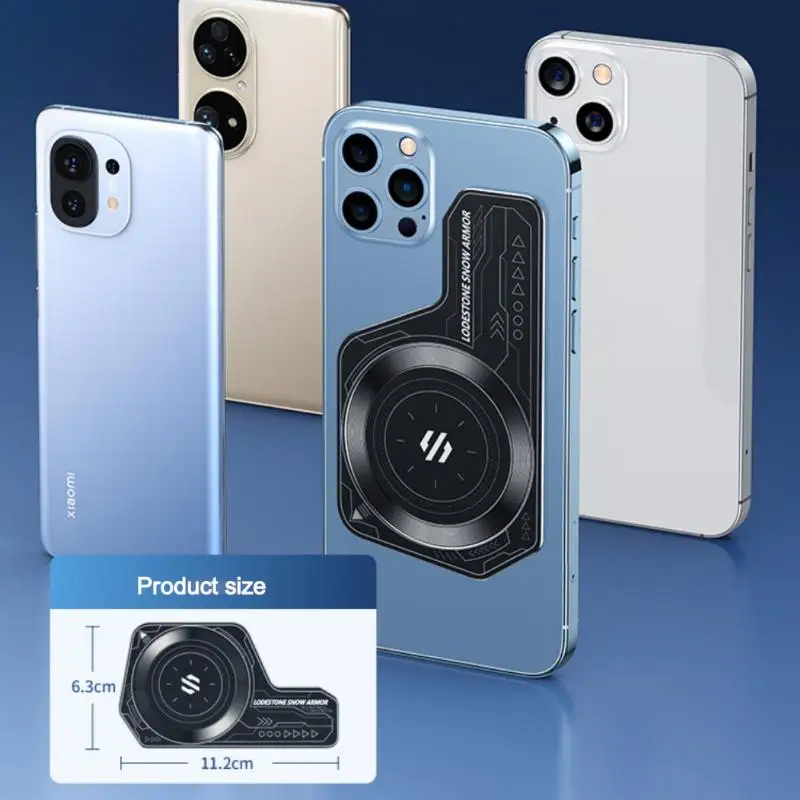 

Mobile Phone Heat Dissipation Cooling Fan Back Clip Game Cooler Cell Phone Cool Heat Sink For IPhone/Samsung/Xiaomi Radiator