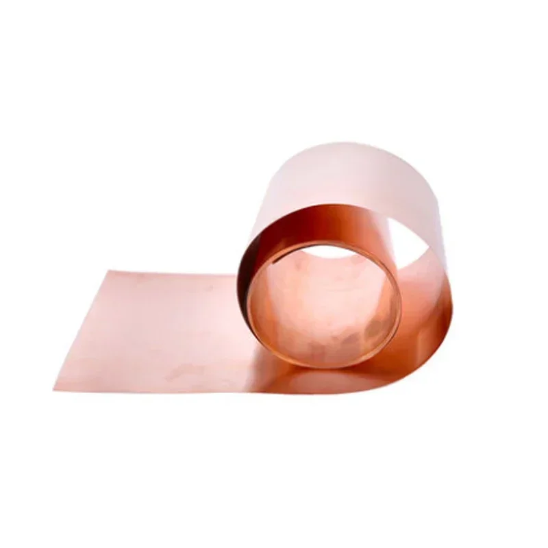 Чистые фиолетовые металлические пластины толщиной 0 1-0 4 мм длина 1 м медная полоса