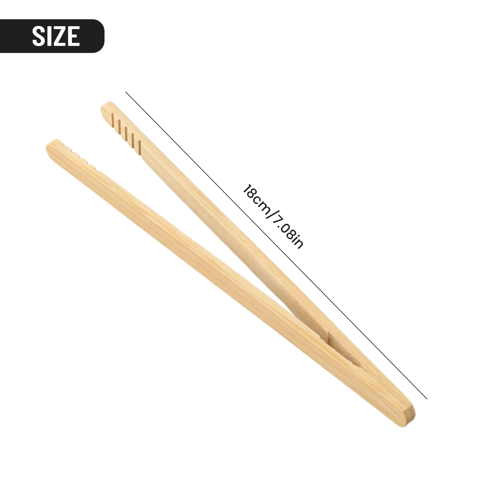 2 шт. деревянные щипцы для приготовления еды