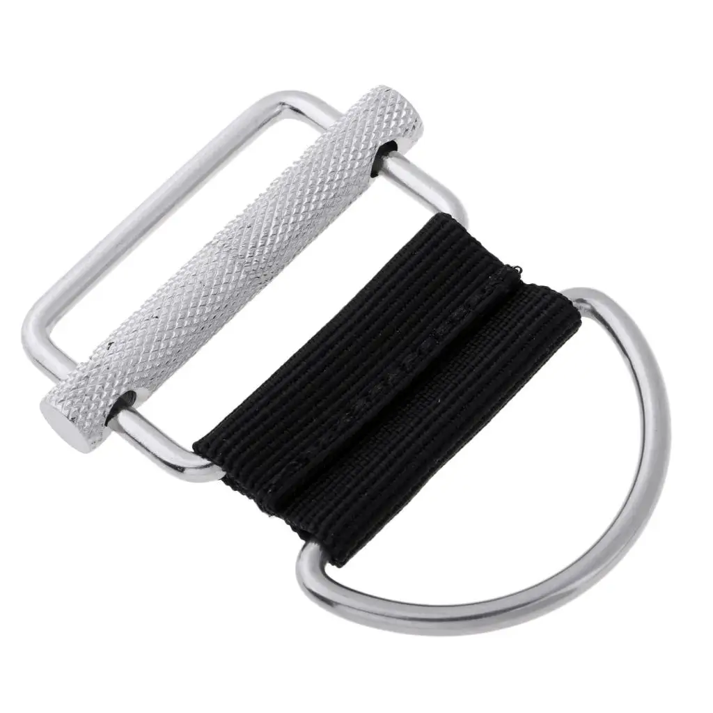 

MagiDeal Technical Scuba Diving Standard Weight Belt Buckle with D Ring Accessories