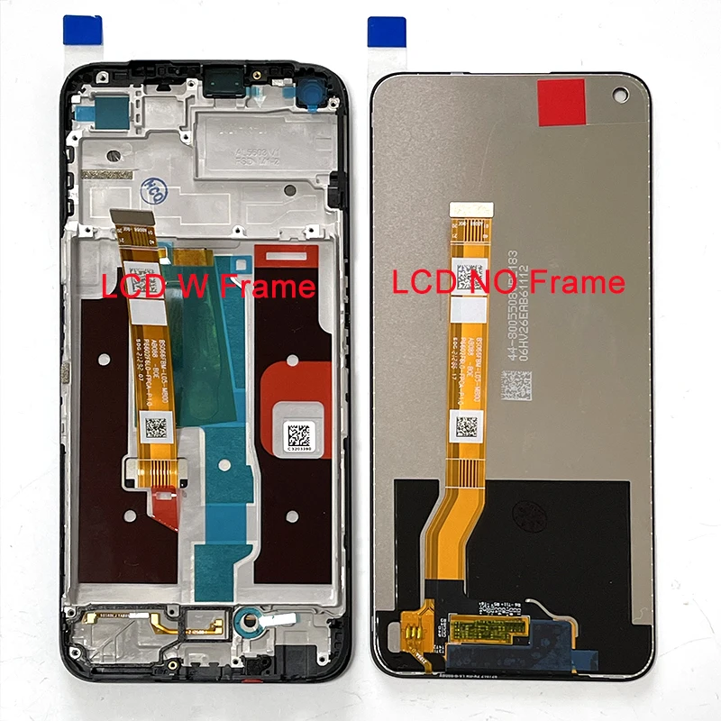 

6.6"Original For Oppo Realme 8i RMX3151 LCD Display Screen Touch Screen Panel Digitizer For Realme 8i LCD Frame