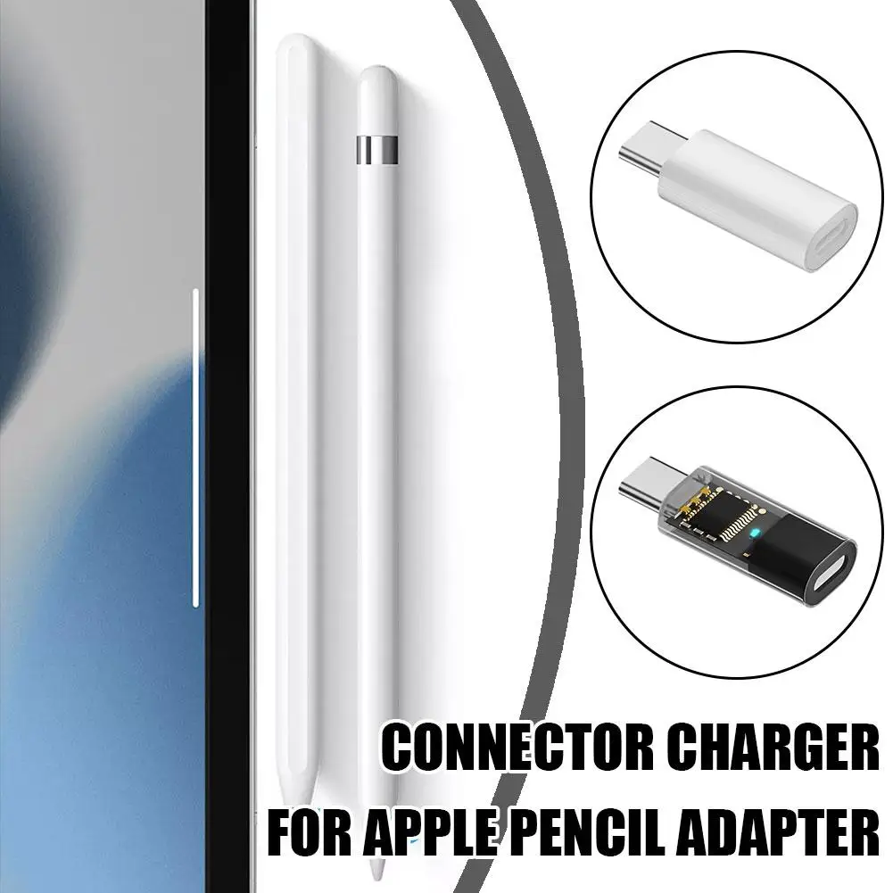 Адаптер для зарядки стилуса Apple Pencil 1-го поколения поддерживает подключение Bluetooth