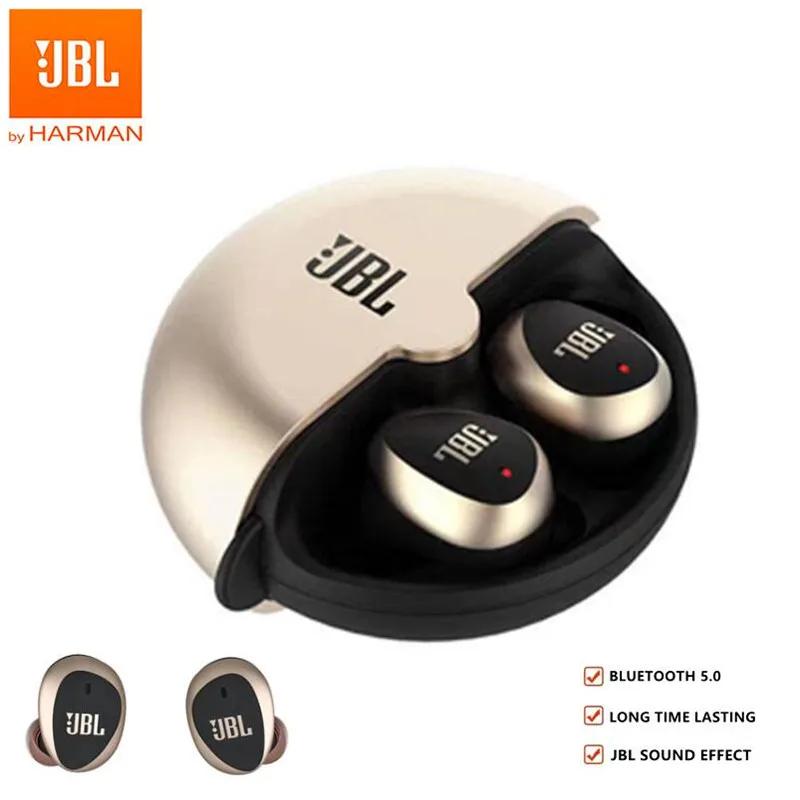 

JBL C330TWS True Wireless Bluetooth Headset Stereo Earbuds Bass Sound Earphones With Mic Run Fitness Sport Game Music Headphones