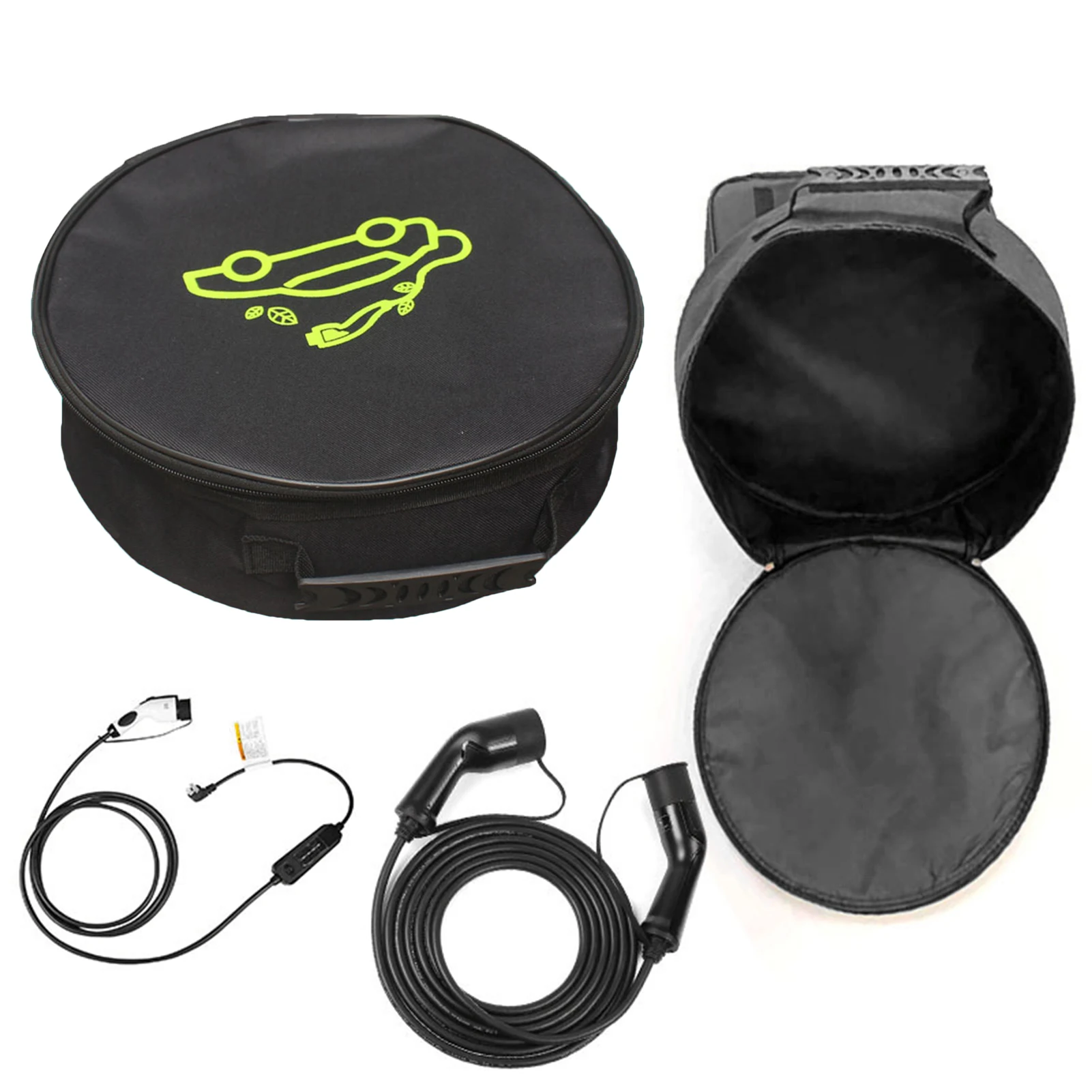 

Waterproof Car Charging Cable Storage Bag Carry Bag For Vehicle Charger Plugs Sockets Charging Equipment Container Storage Bag