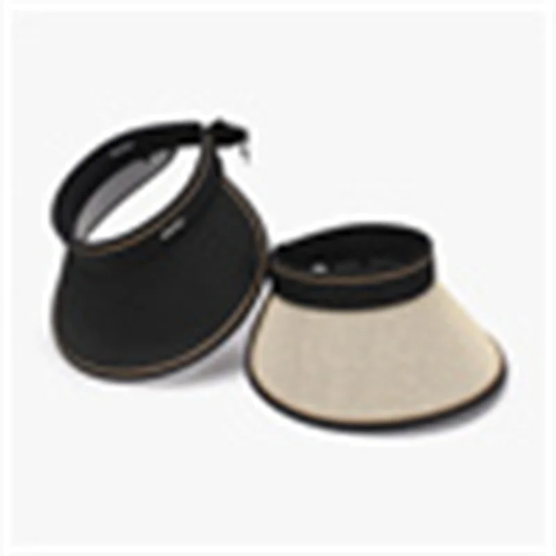 

Шляпа от солнца Соломенная женская, модная универсальная Панама от солнца, с защитой от УФ излучения, для езды на свежем воздухе, с полями, летняя