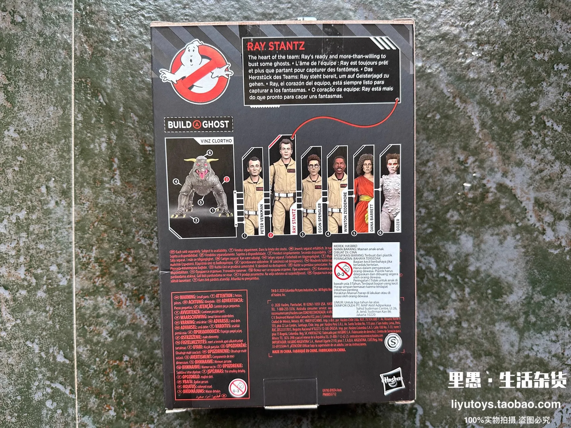 Новые товары оригинальные 6-дюймовые экшн-фигурки Hasbro Ghostbusters Stantz Venkman Felhunter