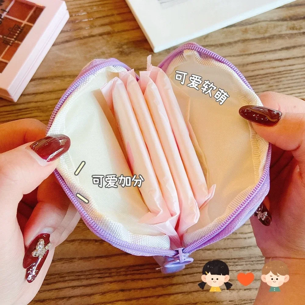 Для женщин и девочек Kawaii косметический тампон для макияжа медведь сумка салфеток
