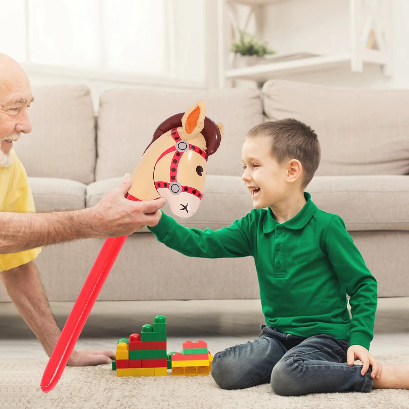 3 шт. игрушки для детей длинные палочки с животными украшения вечеринки