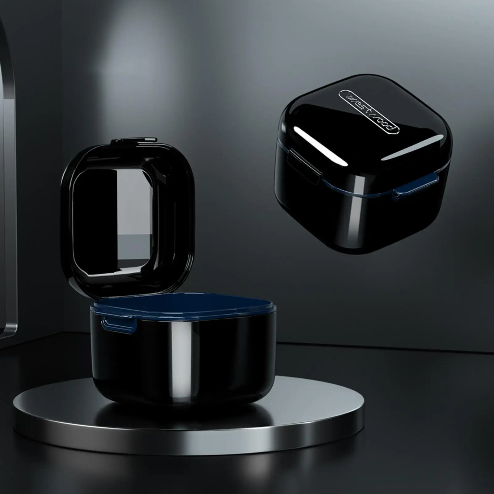 Чехол для зубных протезов с сетчатой корзиной полная подставка искусственных