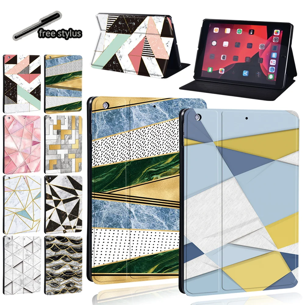 

For iPad Air 4 Case air 5 10.9 inch 2022 Funda for iPad Pro 11 9.7 10.5 Case 2021 Air 1 2 air 3 new Cover Leather Folding Stand