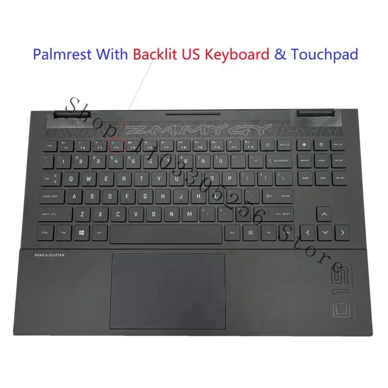 WYORESY Новый чехол для упора рук ноутбука HP Omen 15-ek 15-en с клавиатурой M00666-001