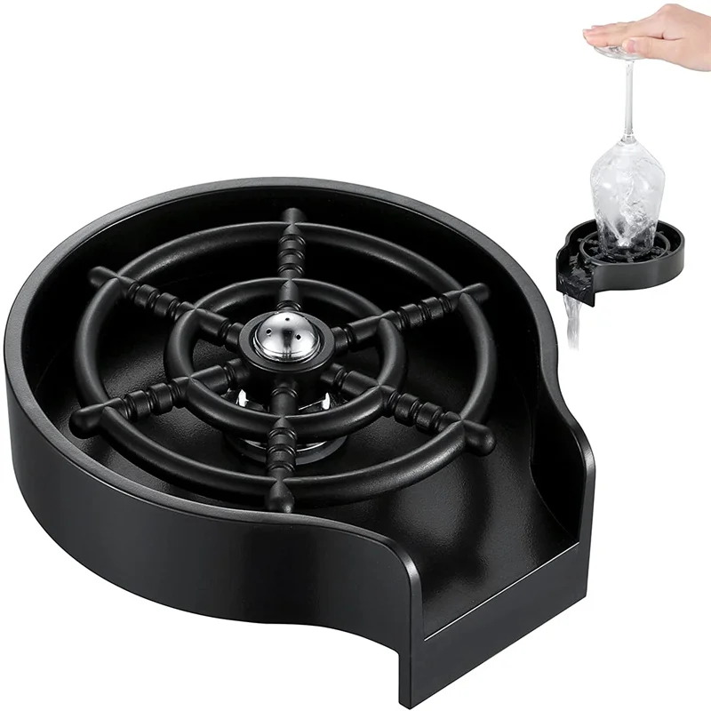 Lavello da cucina sciacquatrice in vetro rondella automatica ad alta pressione barra da cucina detergente per lavello lavello accessori per dispositivi di lavaggio automatico