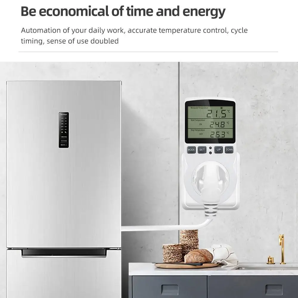 Умная розетка с регулятором температуры ЖК-дисплеем 220 В