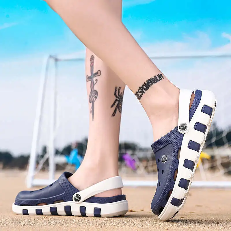 

Man Summer Slippers Children Sandals Men's Brand Hi Top Shoes For Man Comforters Designer Slides Massive Soles Tennis Stocking