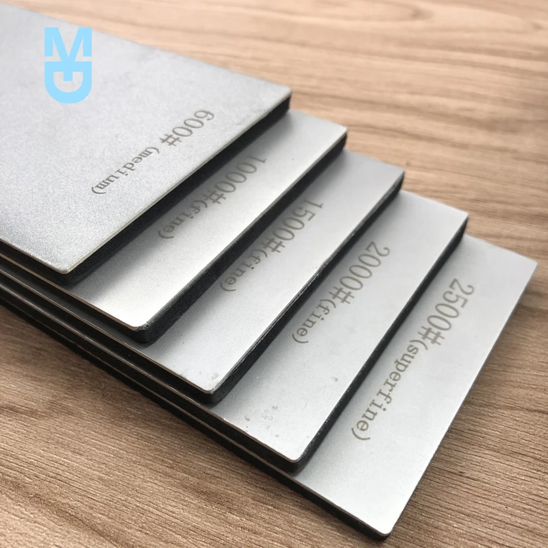 

New 170*75MM Diamond Knife Sharpener Sharpening Stone Grit 80-3000# Grindstone Diamond Tools Fine Grinding Whetstone Kitchen