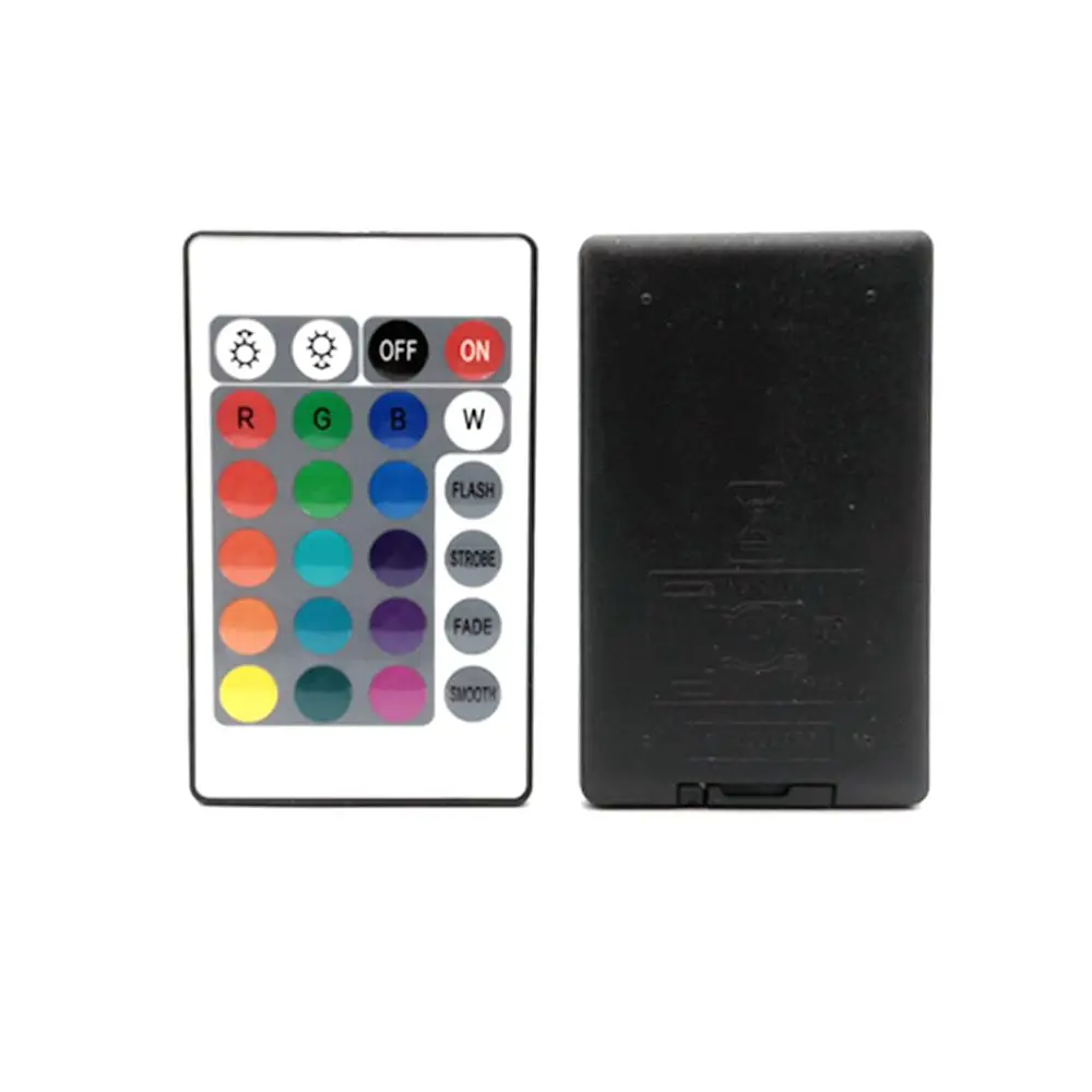 Мини пульт дистанционного управления с 24 кнопками ИК RGB Светодиодная лента DC 12 В