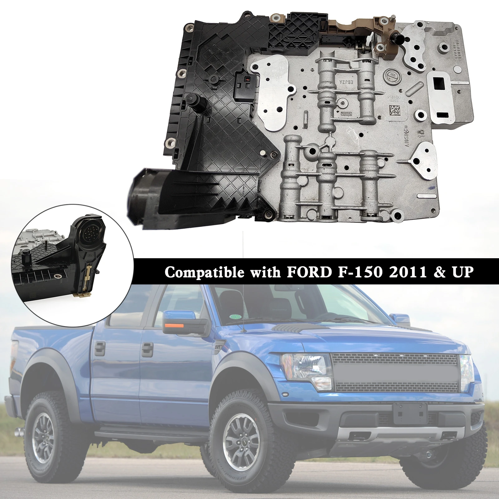 

Topteng 6R80 Transmission Valve Body+TCU For Ford F-150 2011-up