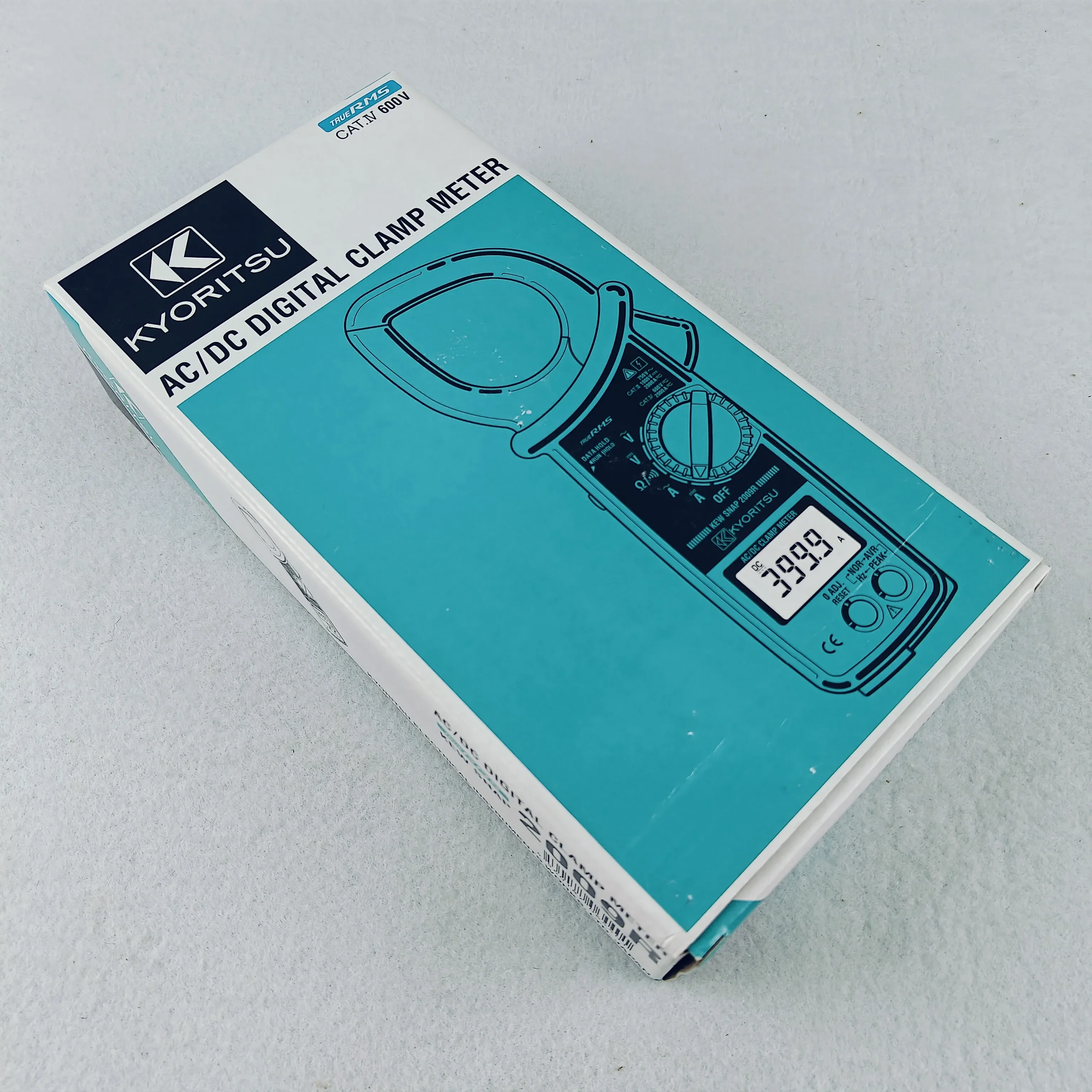 Kyoritsu KEW 2009R цифровые клещи переменного/постоянного тока 2000A/750V тестер напряжения