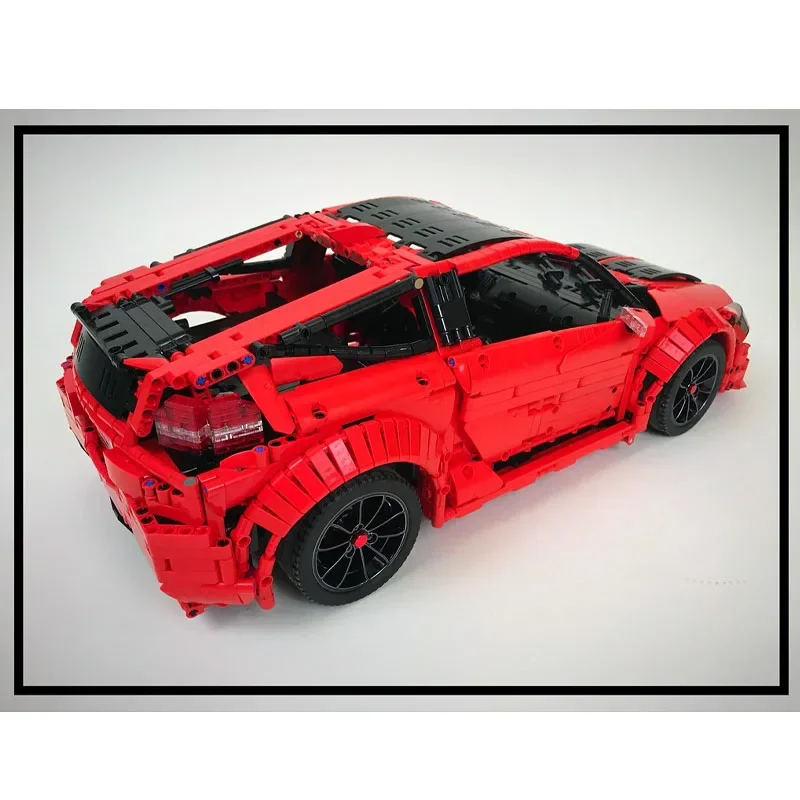 Новый MOC-32829 CR-V RC электрический суперкар модель строительного блока 3324 детали