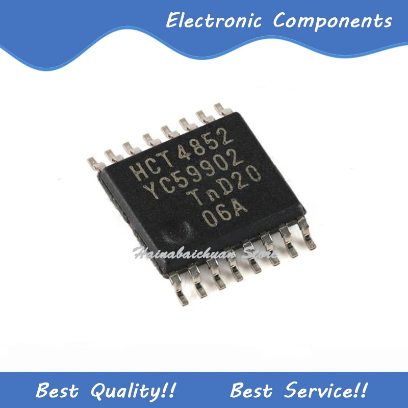 

10 шт./партия 74HCT4852PW TSSOP16 новая и оригинальная фотография