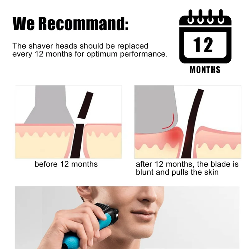 Сменная бритвенная головка 70B для электробритвы Braun Series 7 лезвие S7 720 750CC 760CC 765CC 790CC