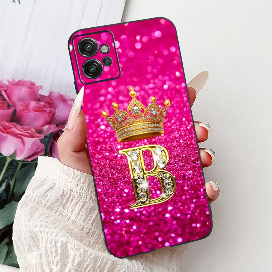 Чехол для Motorola Moto G32 XT2235-2 XT2235-3 модный чехол с буквами мягкий из ТПУ G 32 MotoG32 сумки