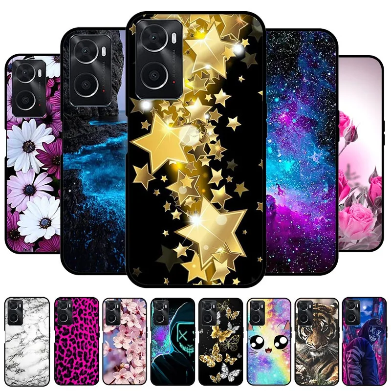 

TPU Case For Oppo A36 A76 A96 4G Case Soft Silicone Back Cover For Oppo K10 4G Capa Phone Back Cover For Realme 9i Fundas Bumper
