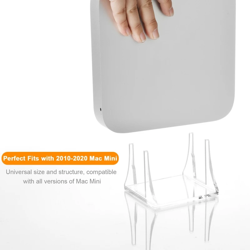 Акриловый кронштейн для M1 узла Mac-Настольная мини-подставка ТВ-бокса стеллаж