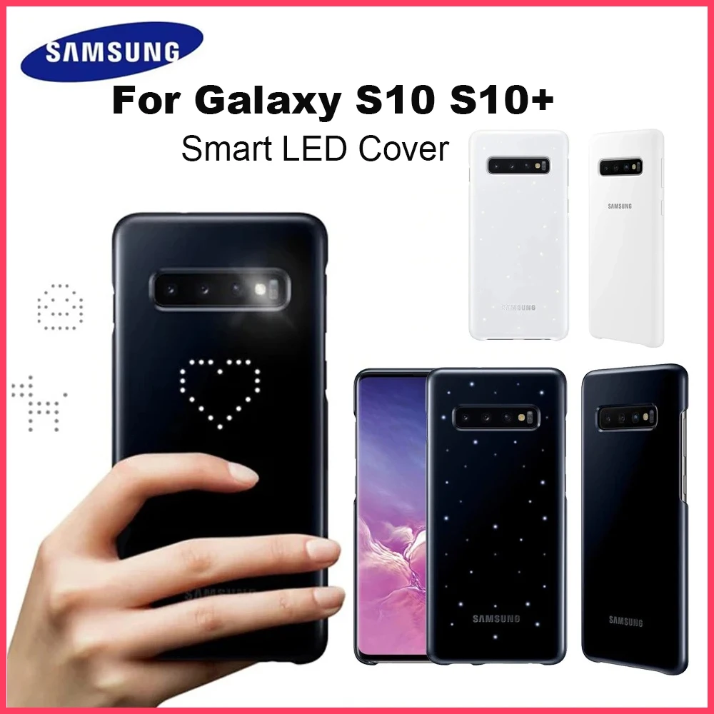 Оригинальный умный светодиодный чехол SAMSUNG для Samsung Galaxy S10Plus S10 Plus SM-G9730 SM-G9750 G9750