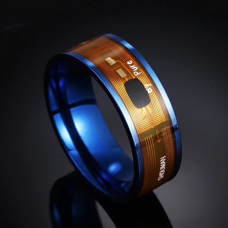 Смарт-кольцо NFC портативное компактное устройство распознавания ID