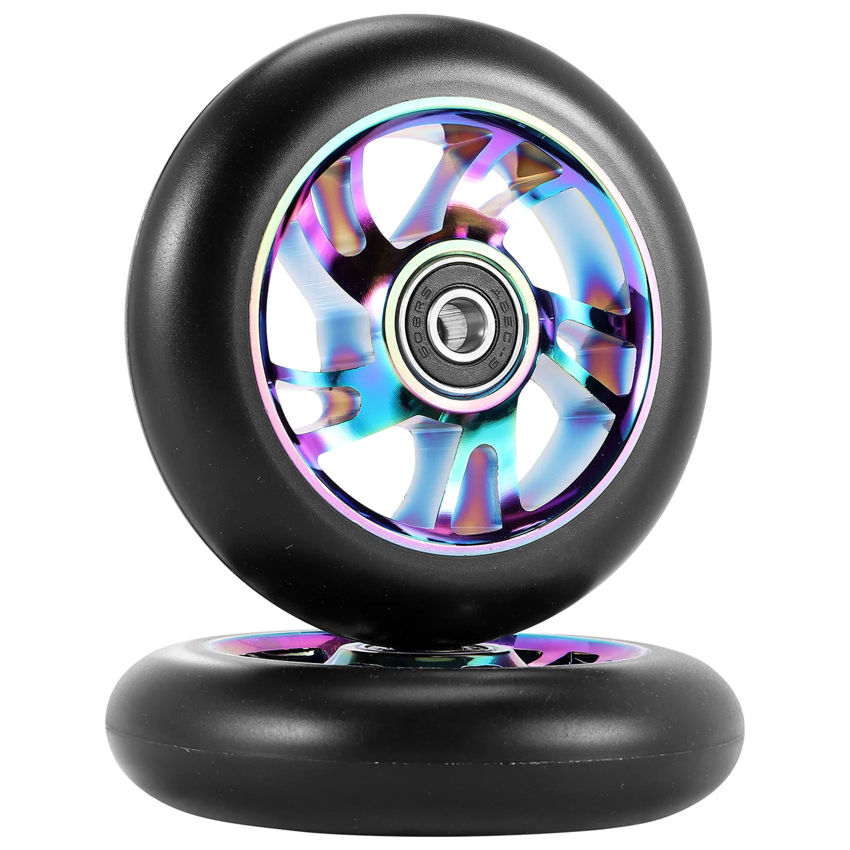 

2 шт., запасные колеса для скутера 100 мм