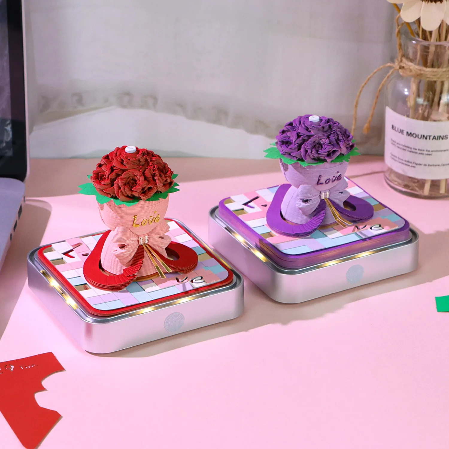 Бумажные блокноты 3D Нелипкие заметки 2025 календарь блокнот Kawaii канцелярские