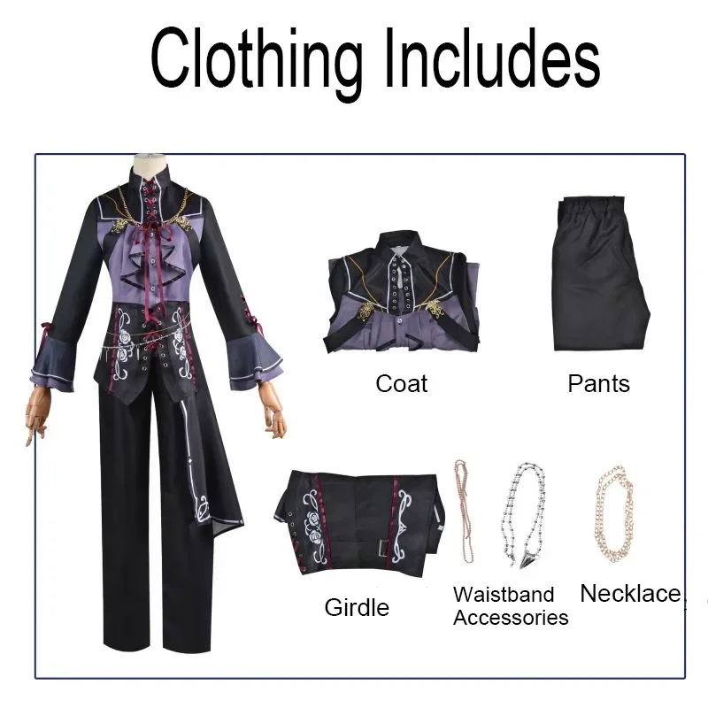 Косплей-набор с звездами Animal ES2 Ayase Mayoi! Парик унисекс для Хэллоуина сценические