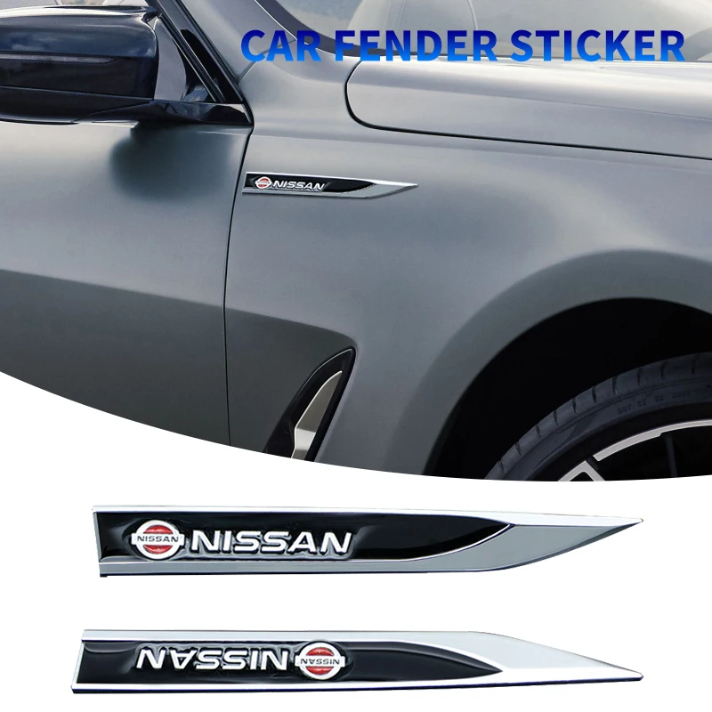 2 шт. наклейка с эмблемой бокового лезвия на крыло автомобиля авто декоративные